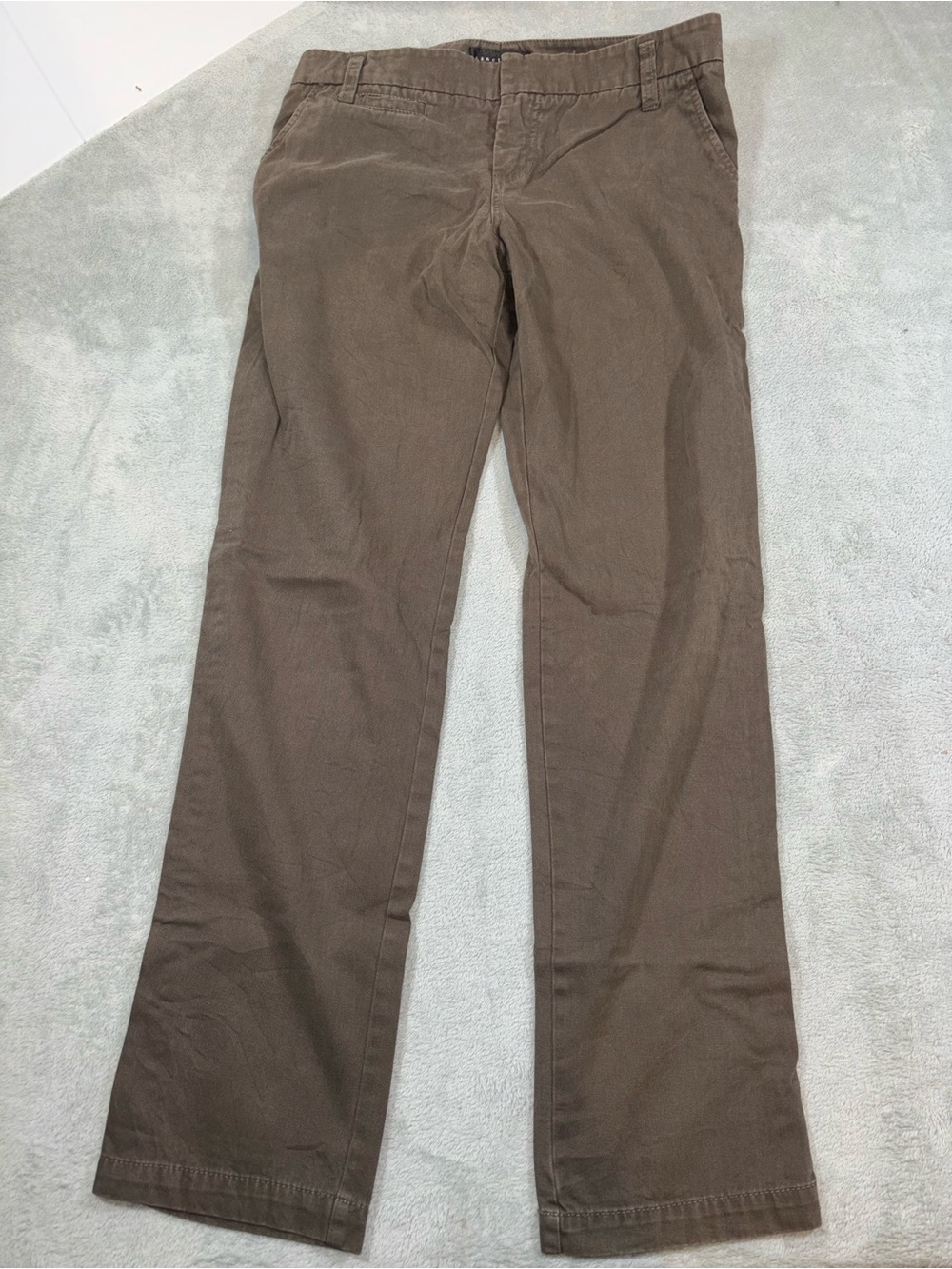 Sanctuary Clothing Brown Cotton Utility Trousers Pants